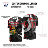 Peeling Corny Fury Custom Cornhole Jersey